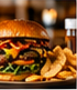 Burger from the supplied example menu.